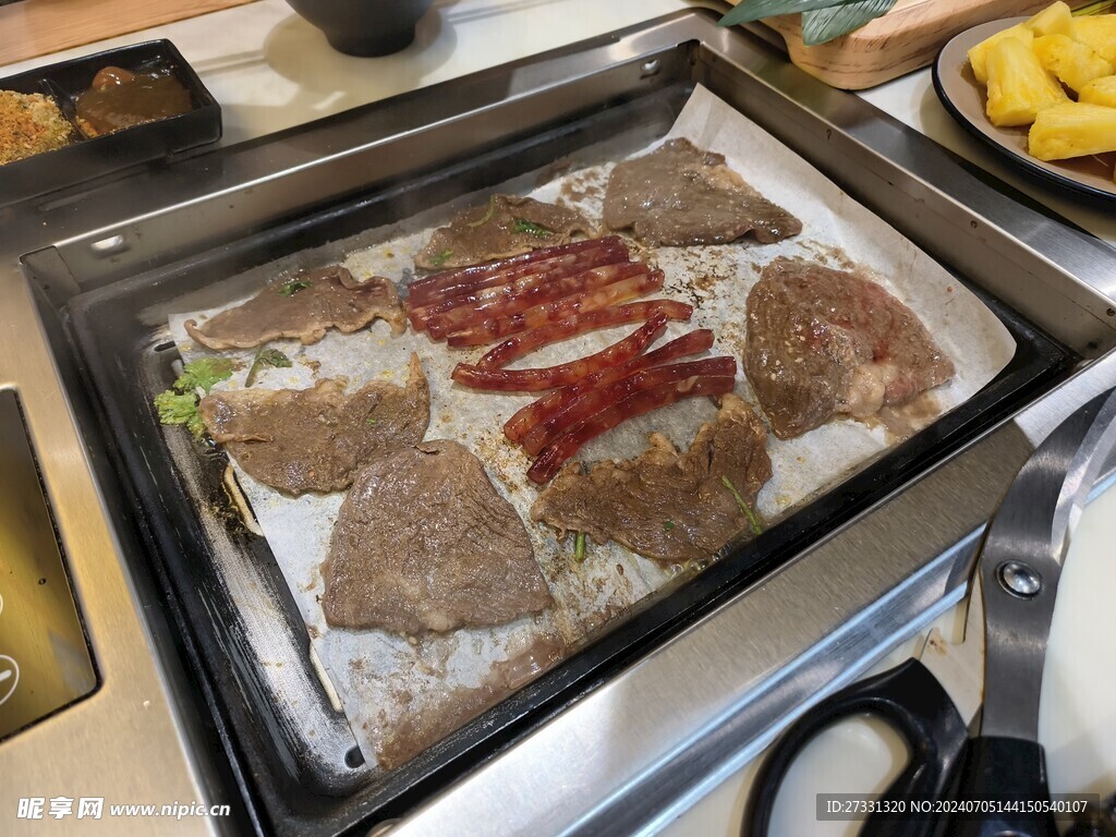 铁盘烤肉