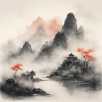 国风插画中国风