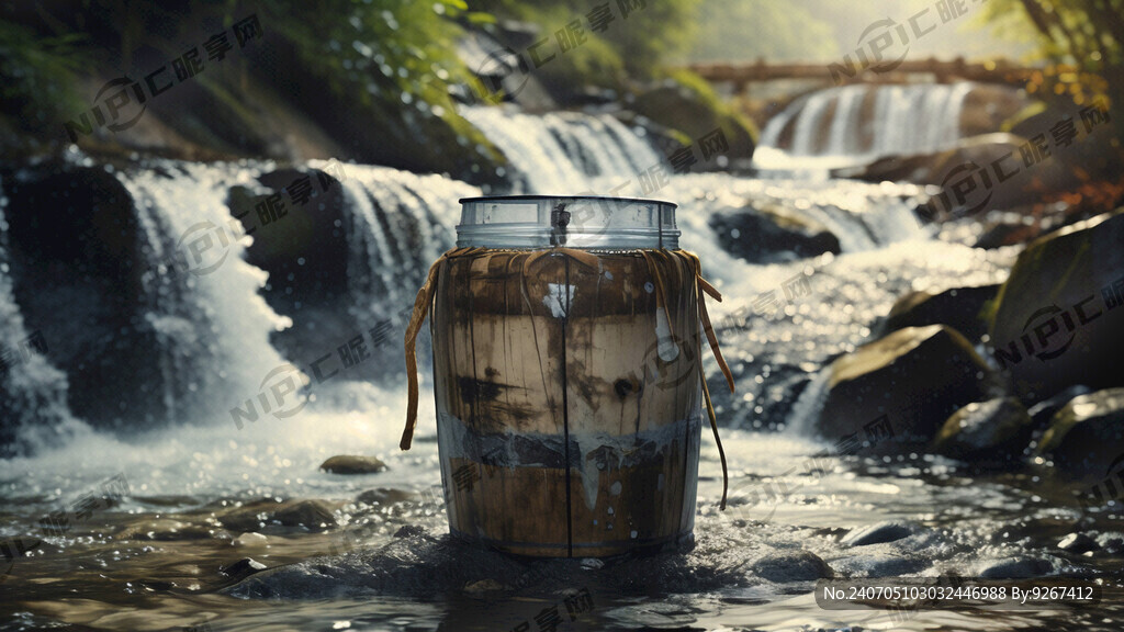 溪涧瀑布桶装水