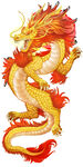  中国风金龙装饰