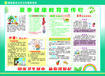 夏季健康教育专栏