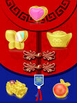 黄金吊坠