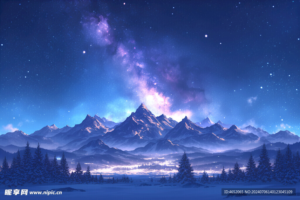 夜晚星空