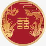 中式婚礼背景