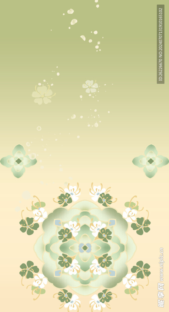 民族风花纹