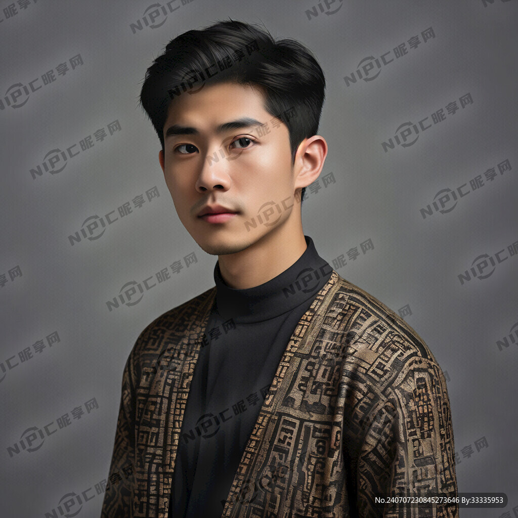 25岁男生正侧脸
