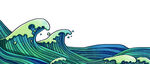 海浪素材