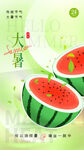 大暑海报