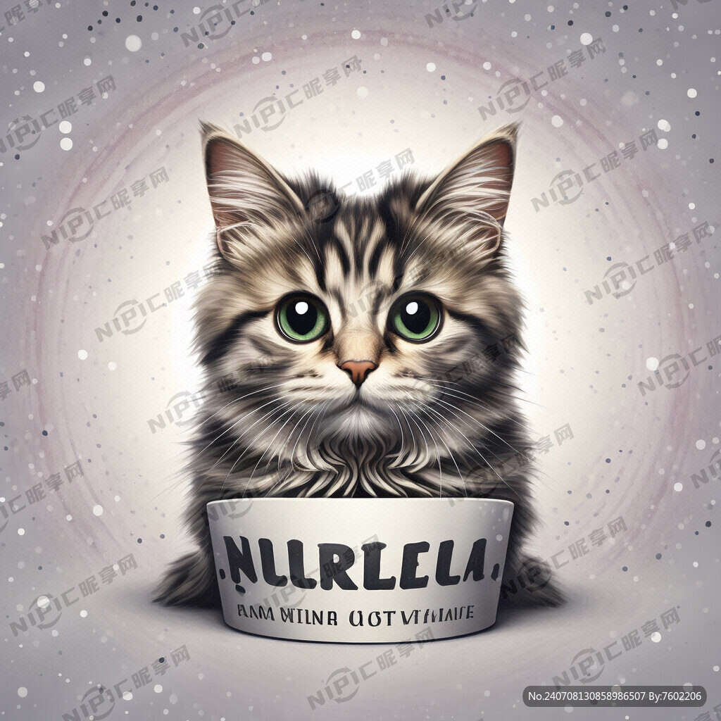 猫宠物的商标
