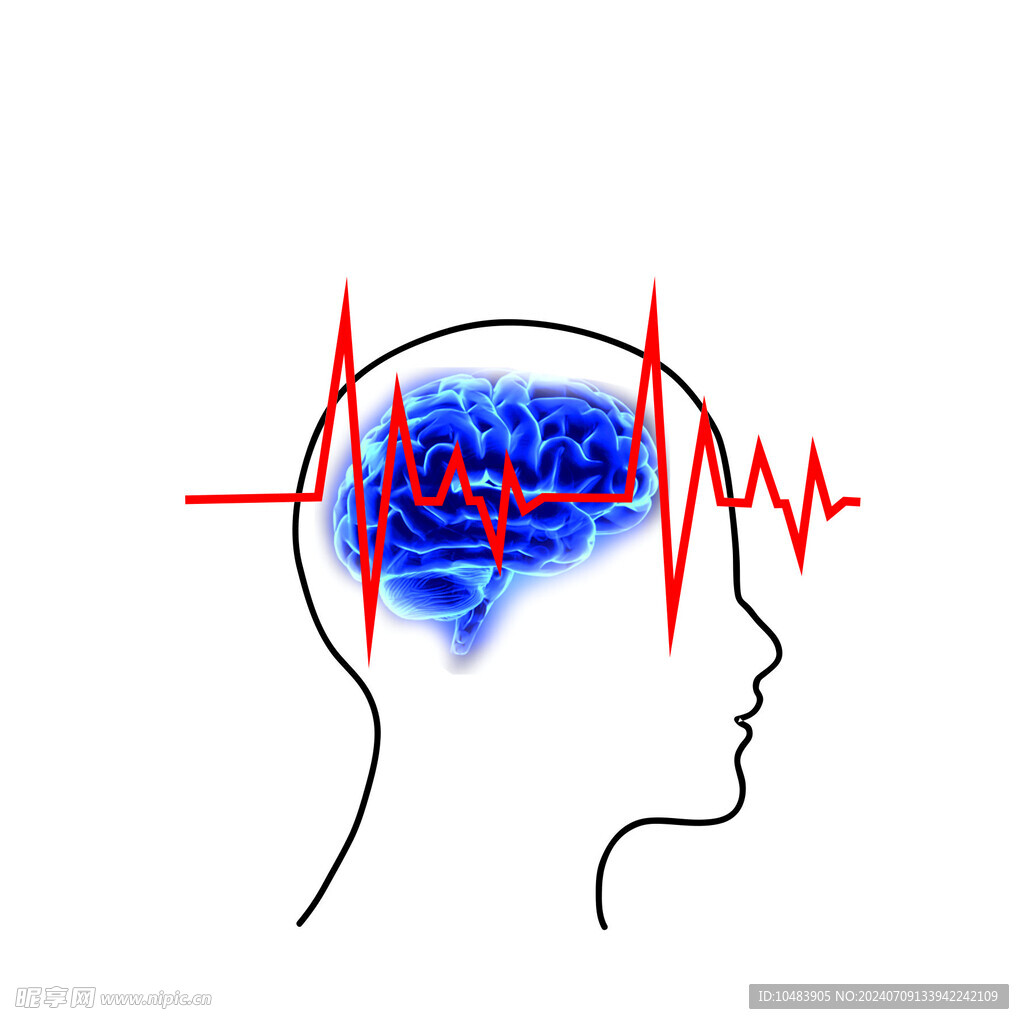 心脑电波融合图