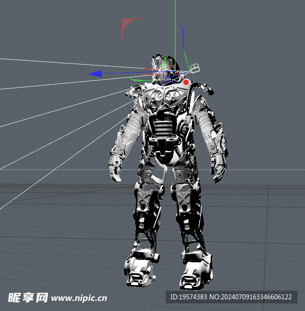 C4D模型 机器人