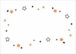 卡通星星月亮边框