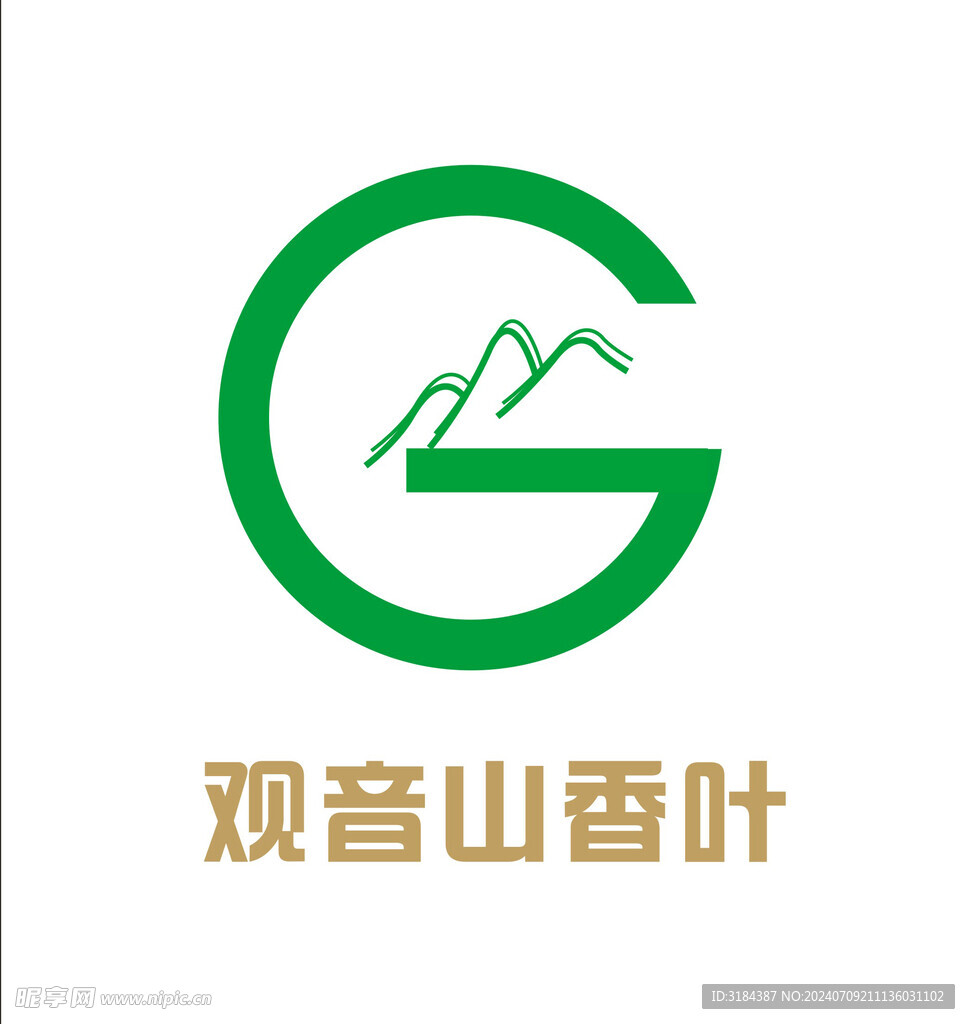 观音山香叶LOGO