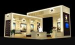 展览3D模型 二面开口
