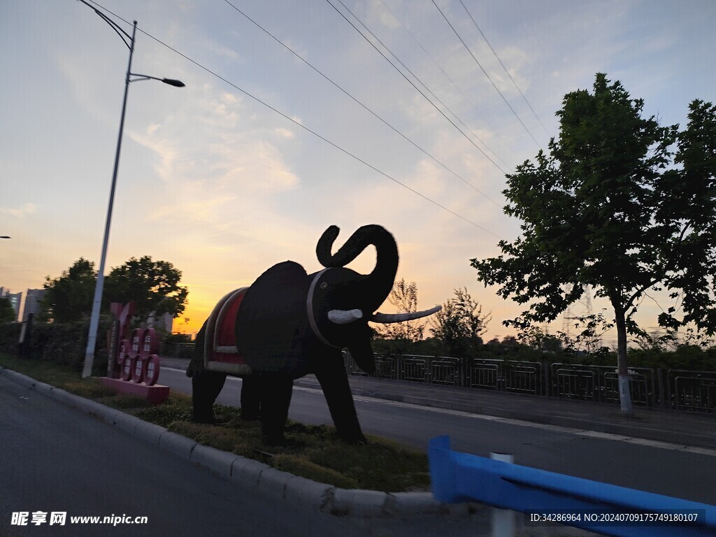 晚霞