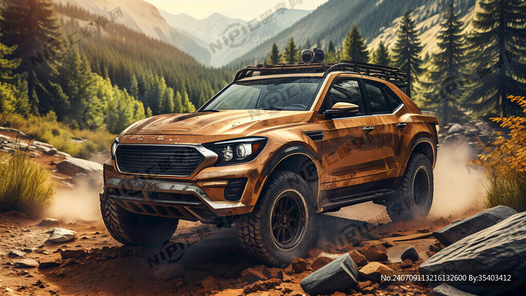 户外越野汽车 真实感