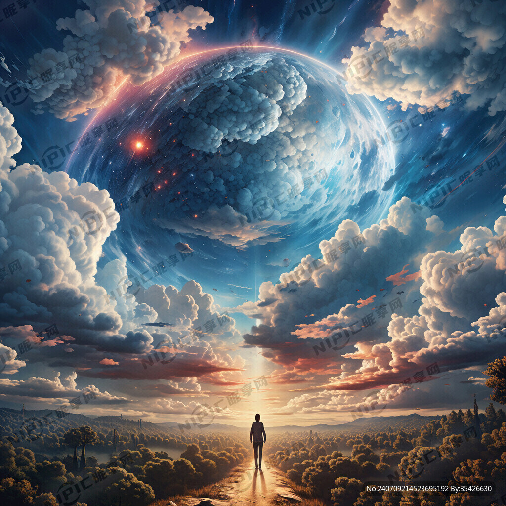 立体天空图
