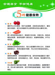 健康食谱宣传