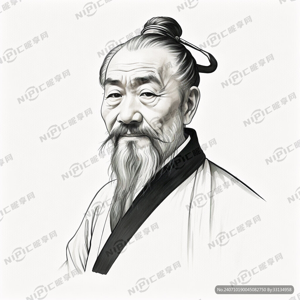 公元1600年男性老人知识份子