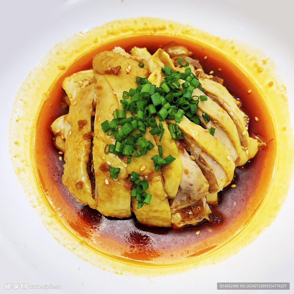 白切鸡摄影图__传统美食_餐饮美食_摄影图库_昵图网