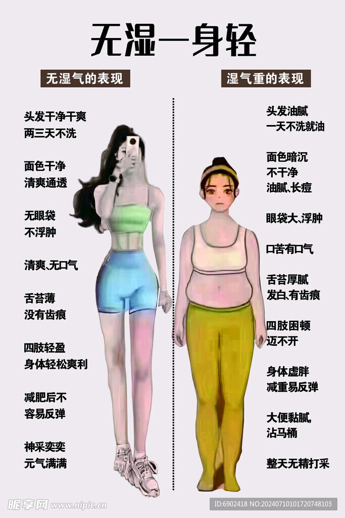 无湿一身轻
