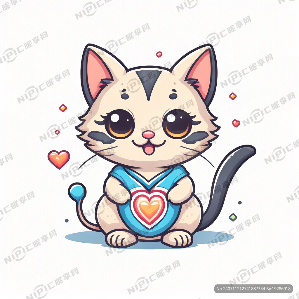 商标 优爱宠 卡通猫