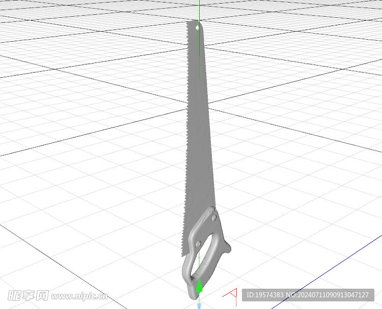 C4D模型 锯子