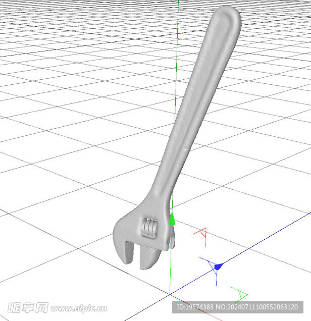 C4D模型 扳手