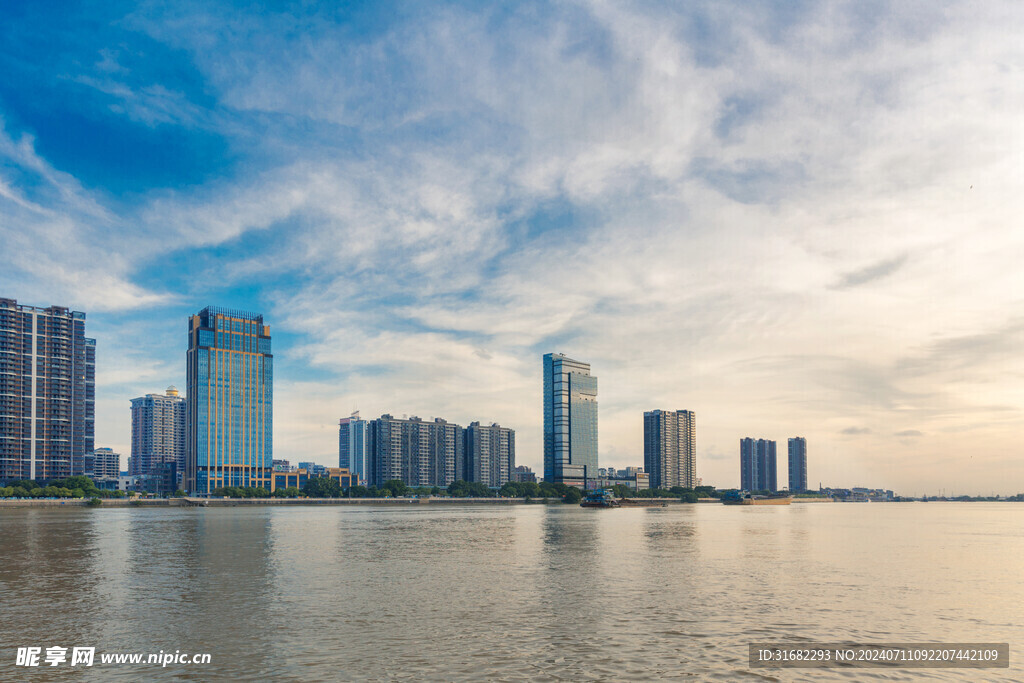 建筑空间城市建筑城市风景摄影图