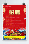 火锅招聘海报