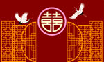 红色主题婚礼 