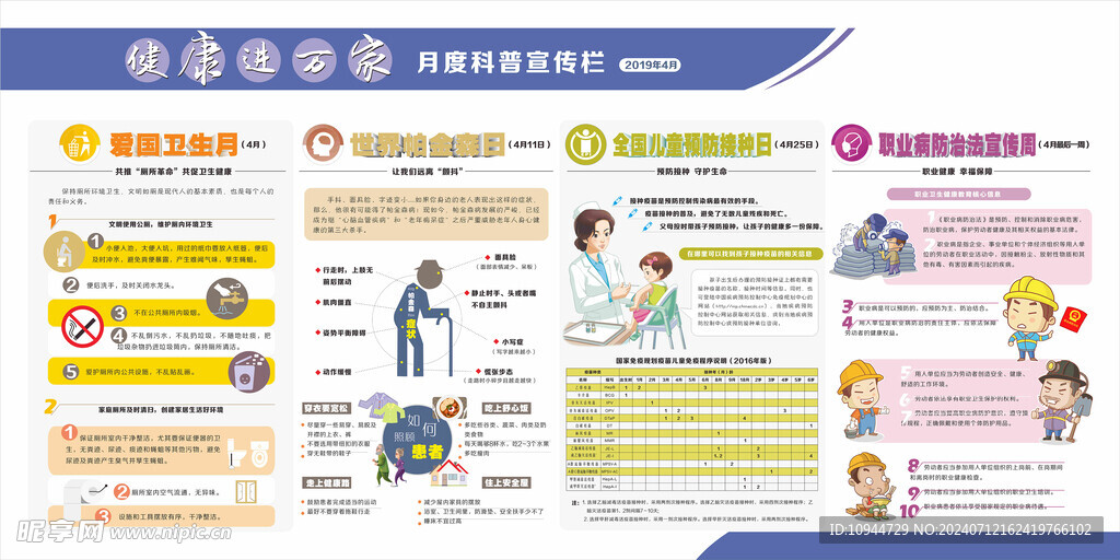 健康进万家宣传栏