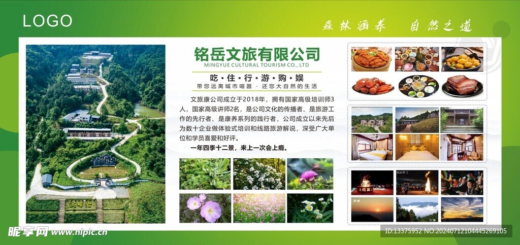文旅展板