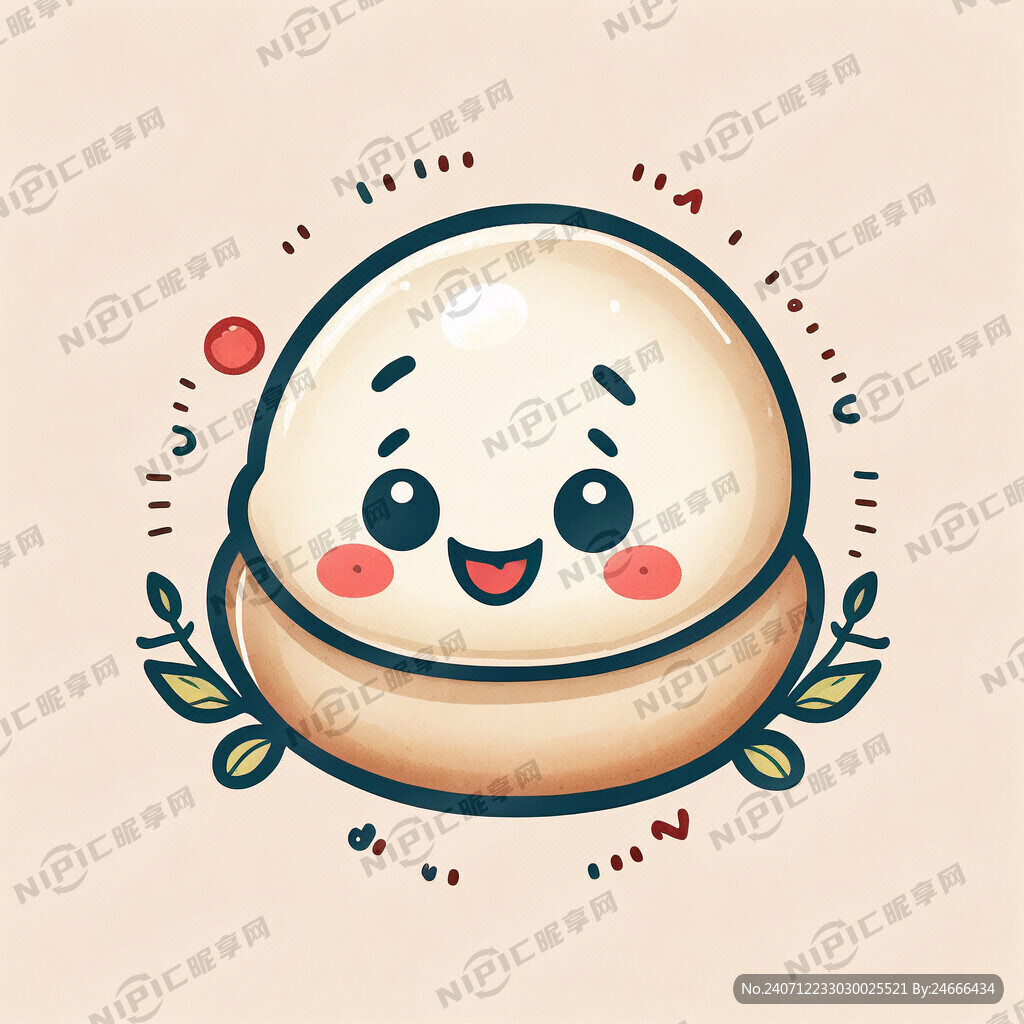 可爱馒头标志
