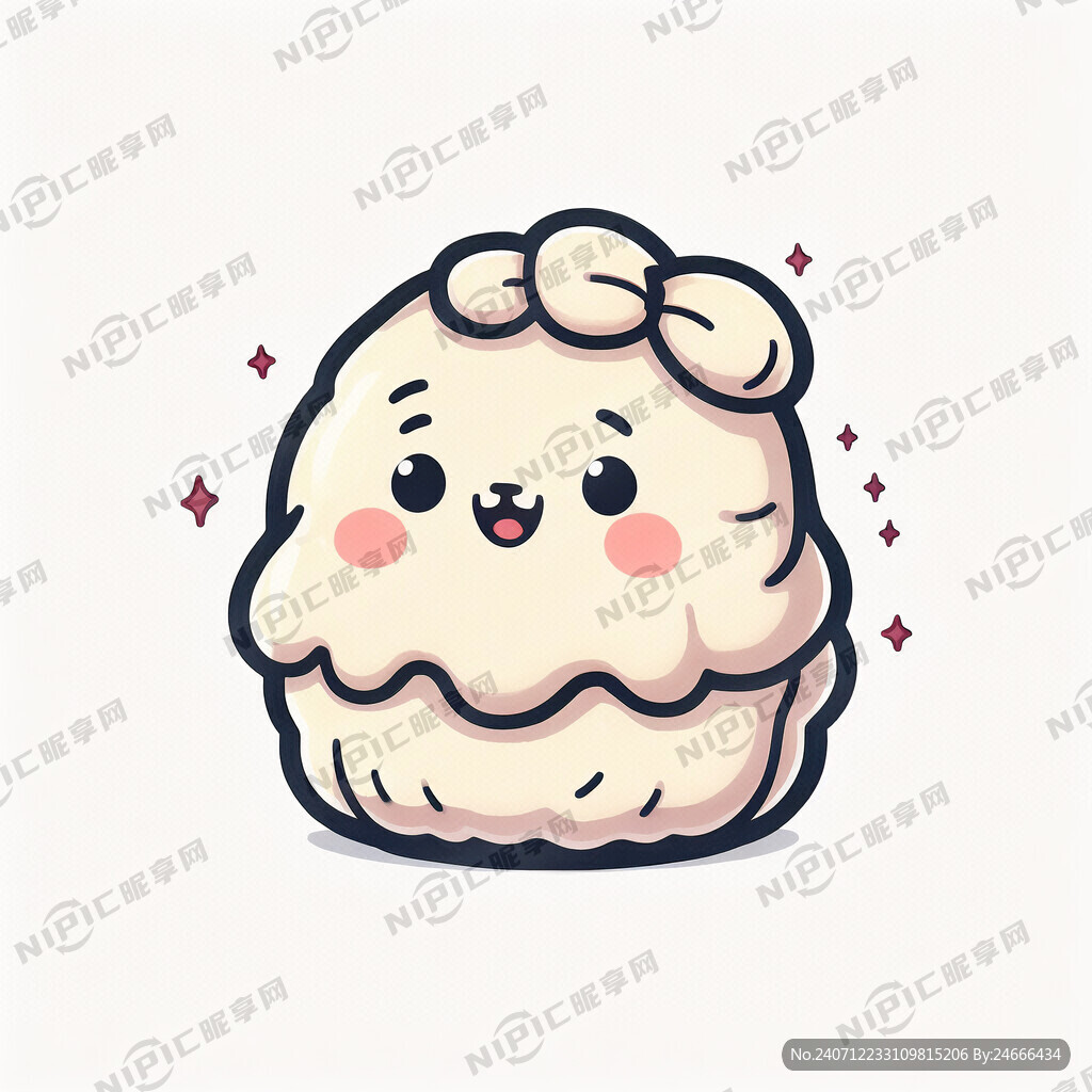 可爱馒头标志