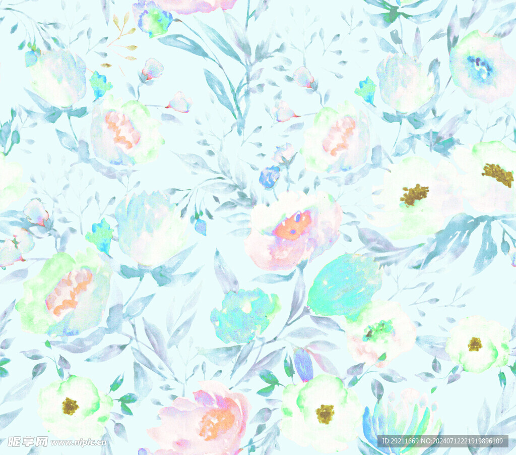 手绘花