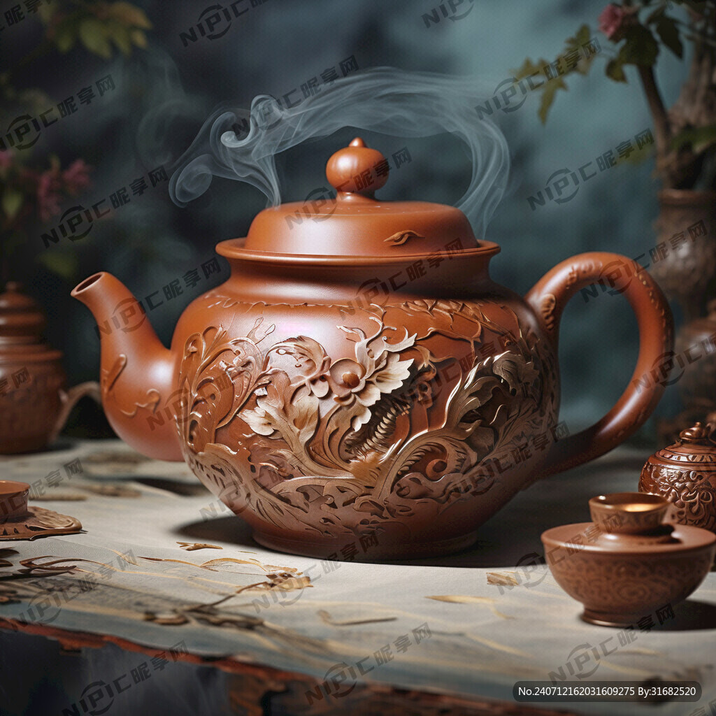 工夫茶 茶壶 紫砂 国风