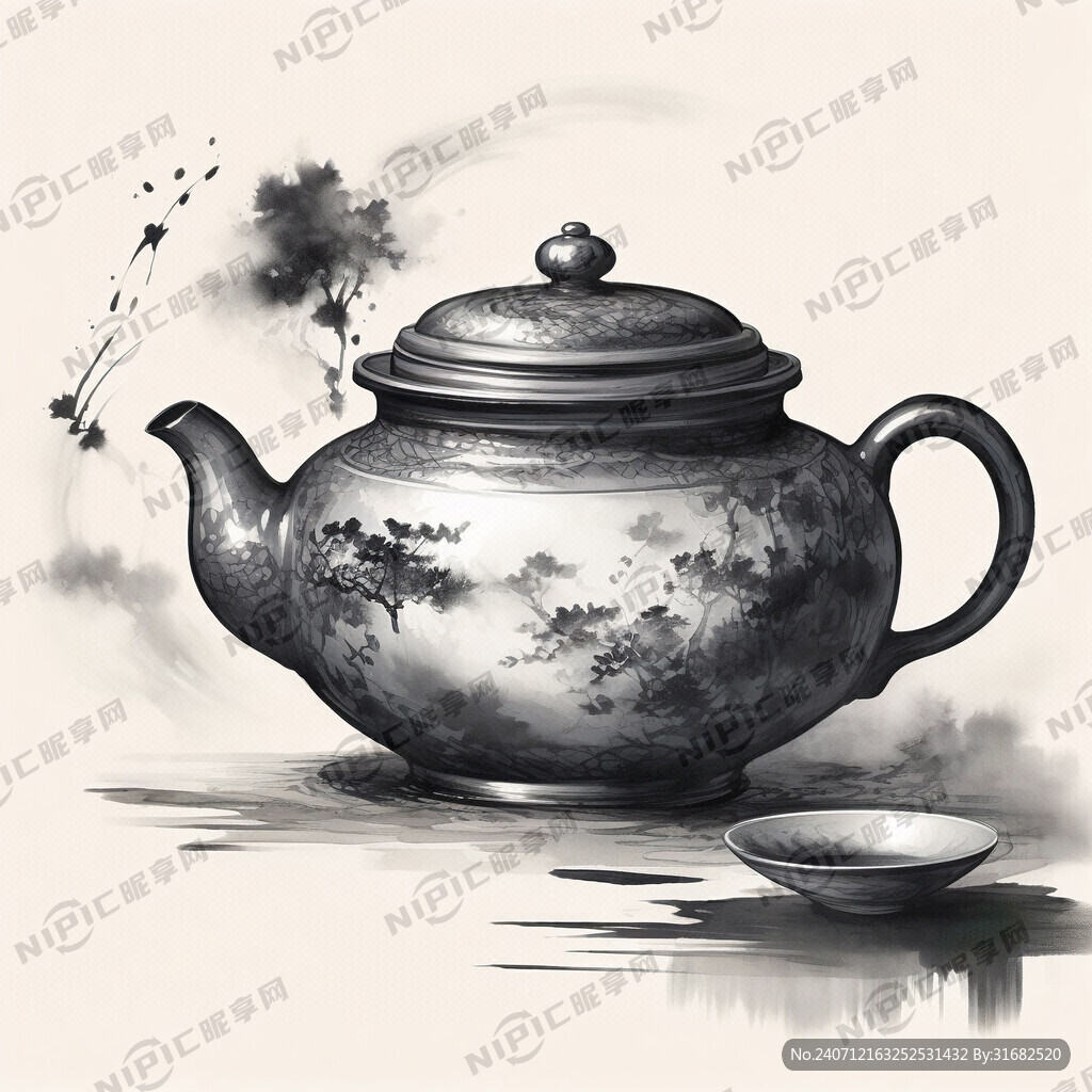 工夫茶 茶壶 紫砂 国风