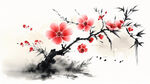 梅，兰，竹，菊，中国画
