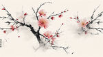 梅，兰，竹，菊，中国画