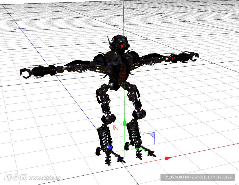 C4D模型 机器人  