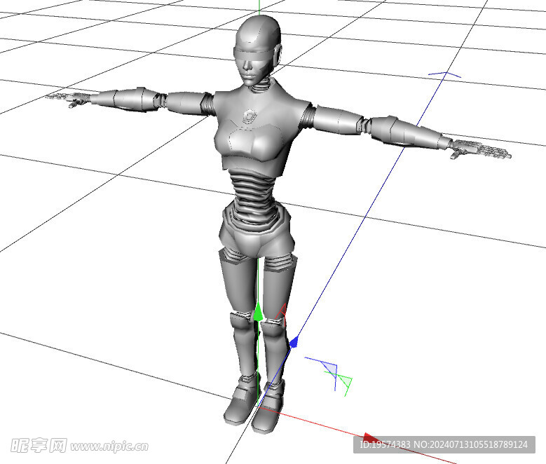 C4D模型 机器人  