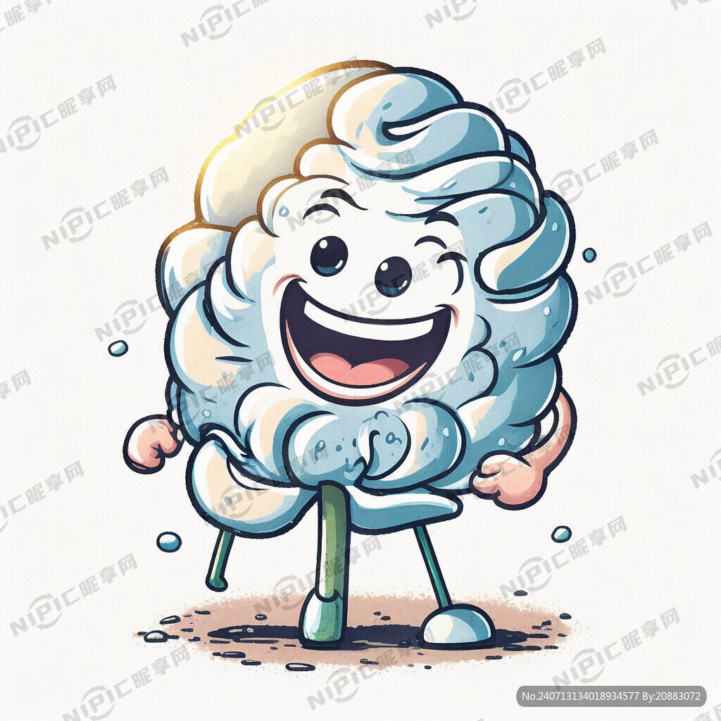 棉花糖卡通形象