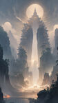 听风听雨，佛光万丈, 有山有水，有仙境