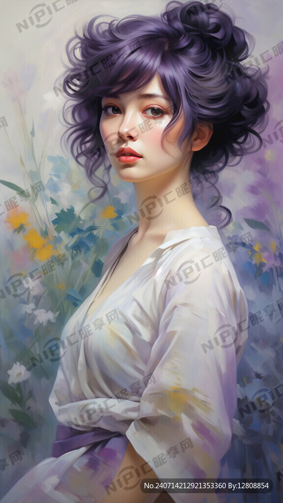 艺术家莫奈 油画 油画笔触