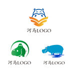 河马读书logo