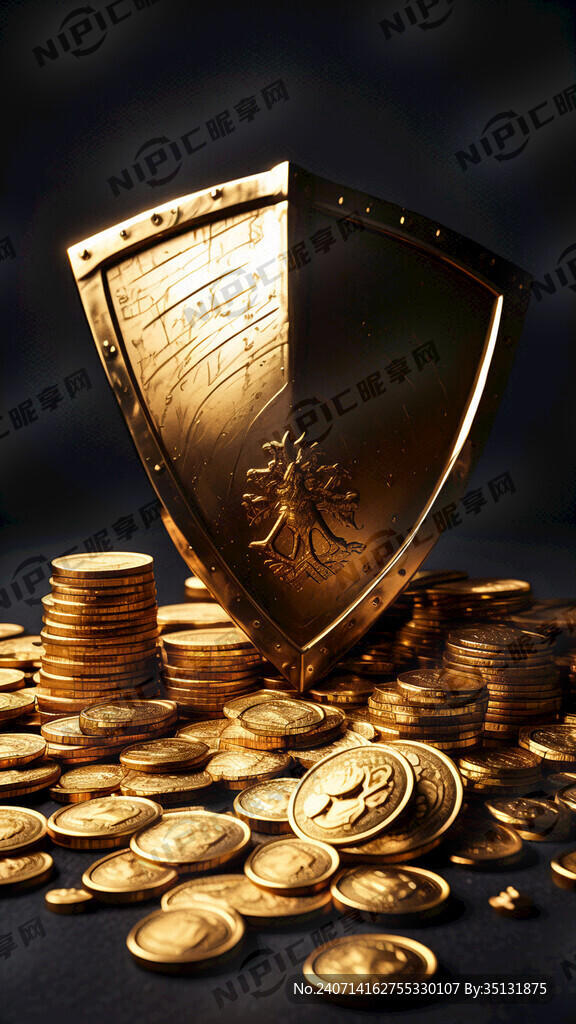 盾牌 金币 白酒 投资