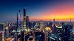 城市高清夜景图