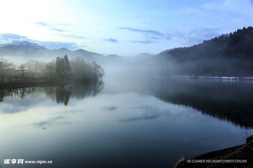 湖景