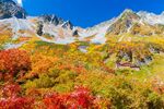 山岳胜景地上高地